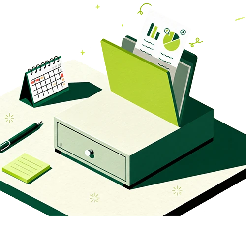 Ilustração dashboards